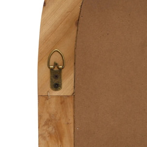 Miroir Lucas arche 71x106cm brun