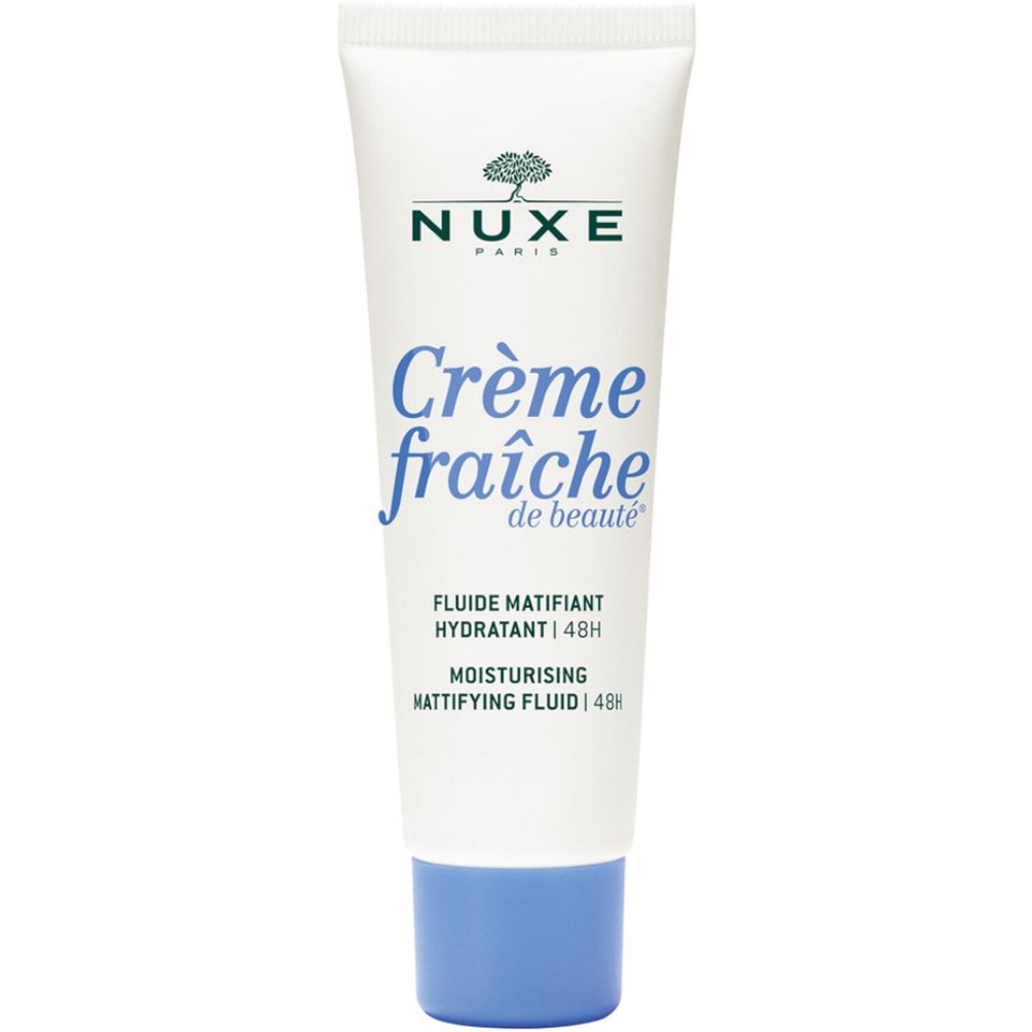 Fluide Matifiant Hydratant 48h  - Crème fraîche de beauté® - Peaux mixtes - 50ml