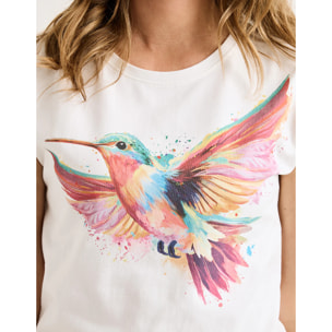 Camiseta Manga Corta Blanco - Blestar