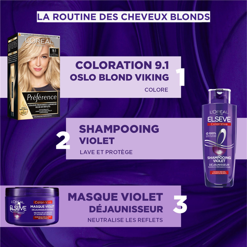 L'Oréal Paris La Routine Coloration des Cheveux Blonds