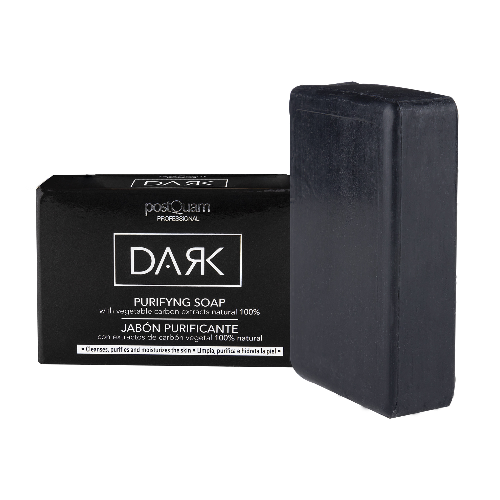 Jabón sólido carbón activado - 100 g