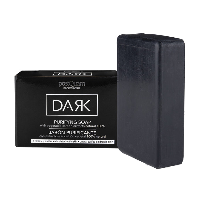 Jabón sólido carbón activado - 100 g