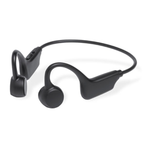 Cuffie Bluetooth over-ear Helton. Con tecnologia di conduzione ossea.