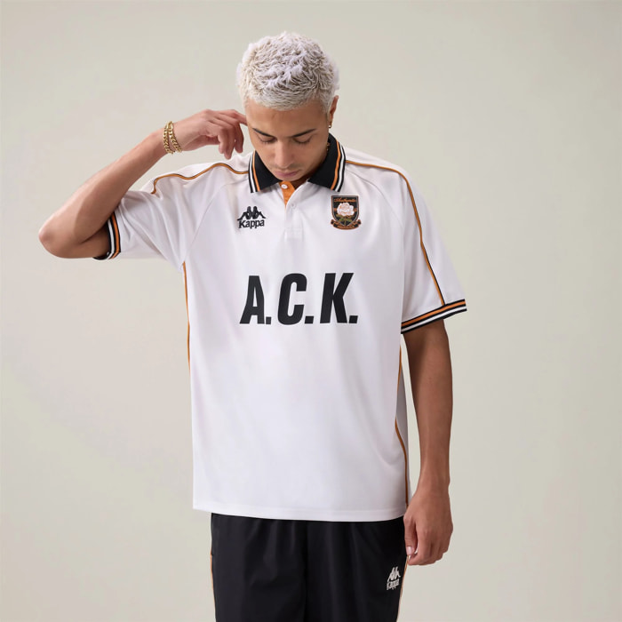 Kappa - Camisetas De Juego Hombre Blanco - Authentic Ovicor