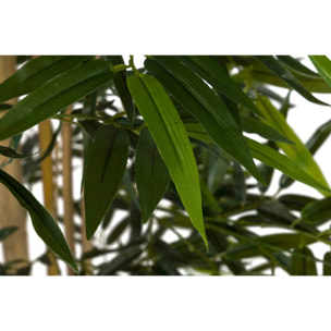 Planta Artificial Bamboo Con Maceta 80x80x150 Cm