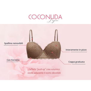 3 Reggiseni Donna Coconuda Art. Lavanda Coppa B