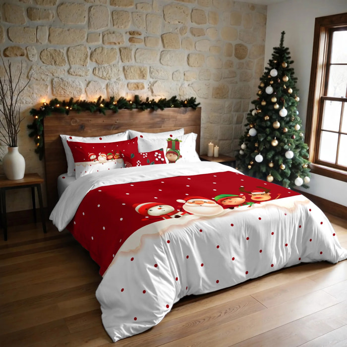 Housse de couette avec clics 100% coton Laponia 54