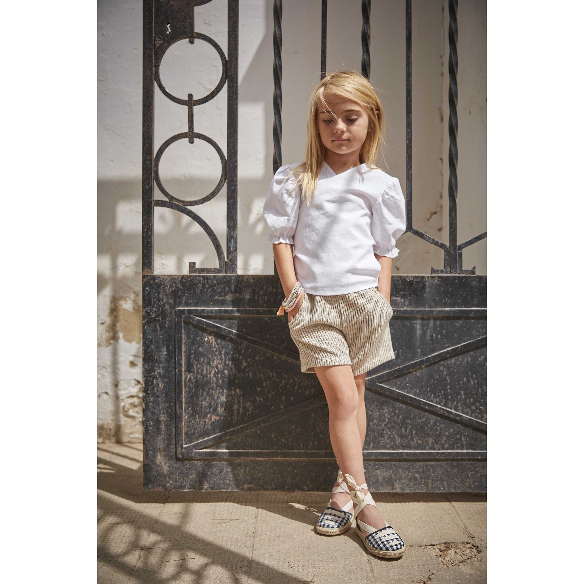 Conjunto Manga Corta Niña Luz