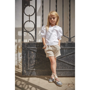 Conjunto Manga Corta Niña Luz