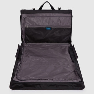 Piquadro Borsa porta abiti pieghevole in tessuto riciclato