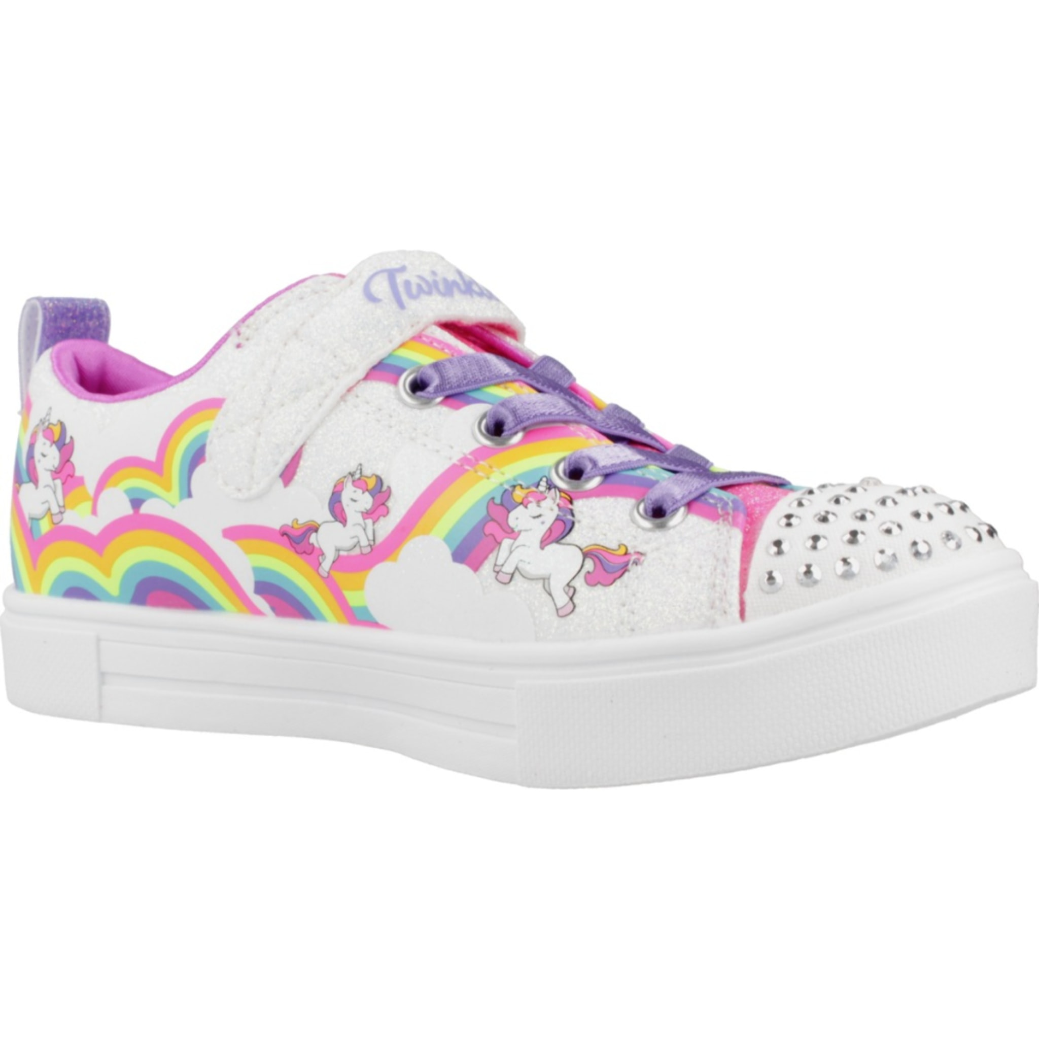 Zapatillas Niña de la marca SKECHERS  modelo TWINKLE TOES: TWINKLE SPARK White