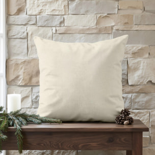 Housse de coussin 100% algodón Naturel 50x50 cm