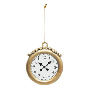 Décoration de sapin en résine montre gousset 10cm