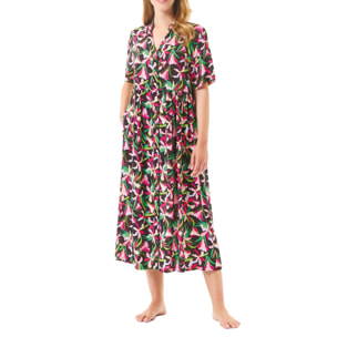 Vestido Cuello Abierto