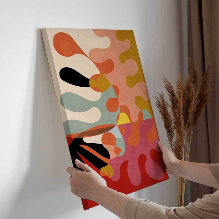 Tableau art abstrait Arabesques abstraites Toile imprimée