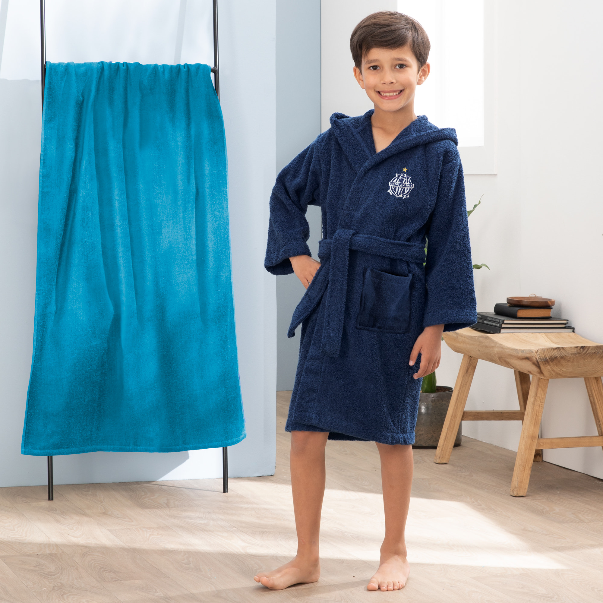 Peignoir enfant 100% coton, OM 1993