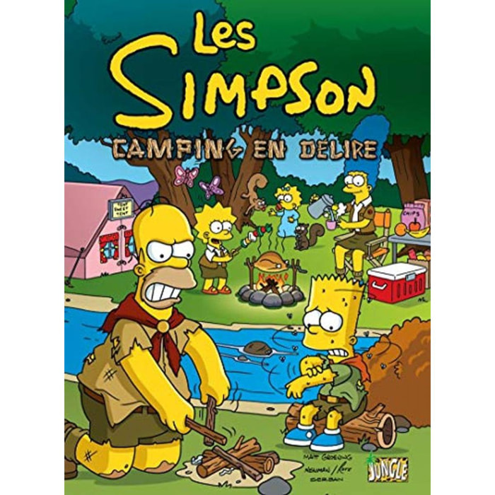 Groening, Matt | Les Simpson - tome 1 Camping en délire (01) | Livre d'occasion