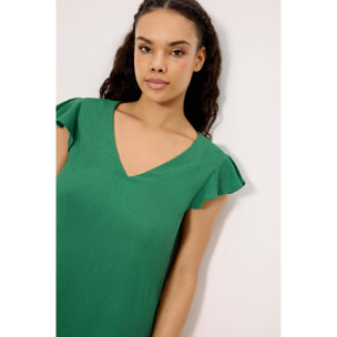 Vestito corto Verde