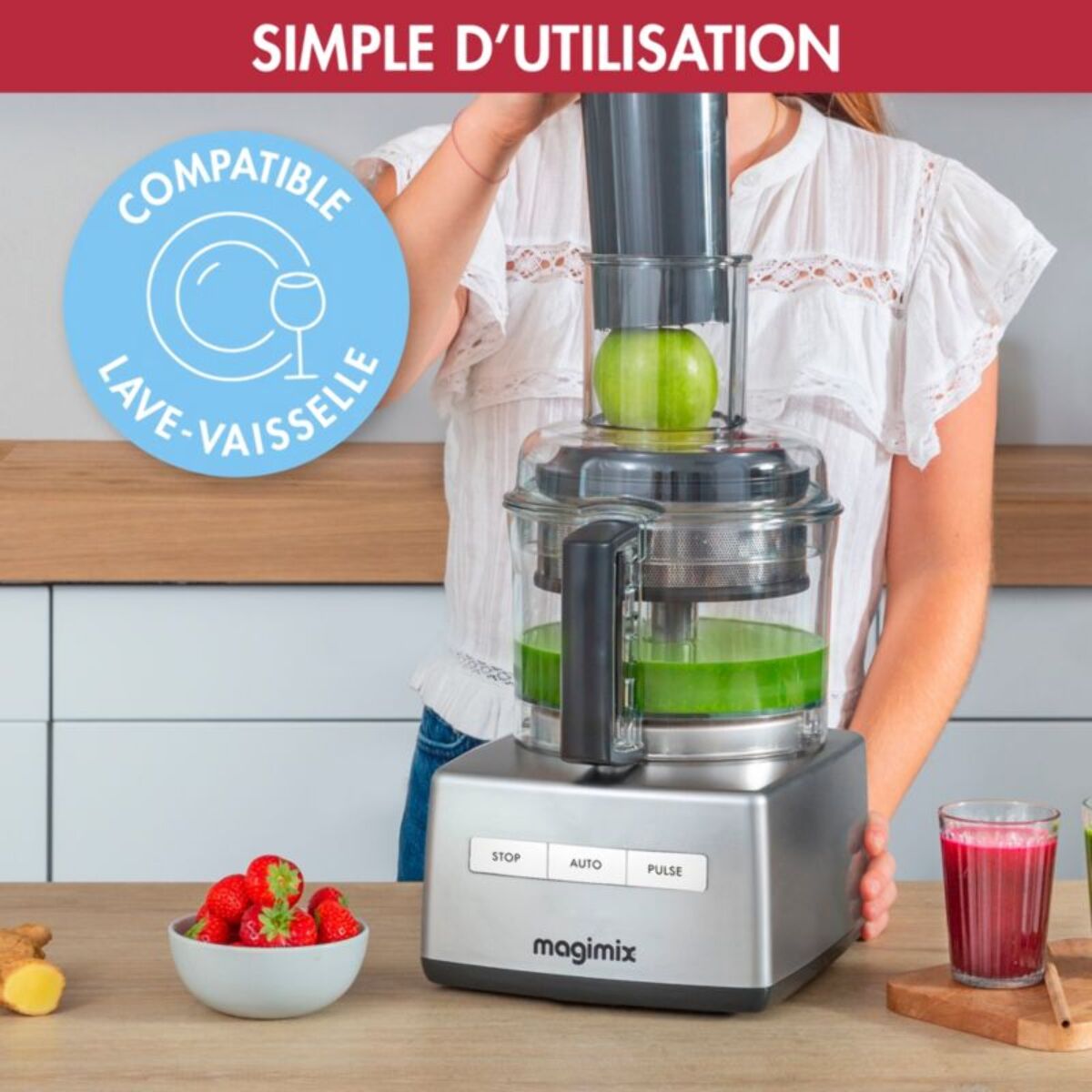 Extracteur de jus MAGIMIX 17555 Extra Press XL