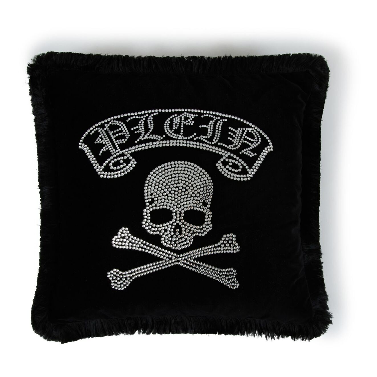 PHILIPP PLEIN Cushion Crystal Skull 40x40