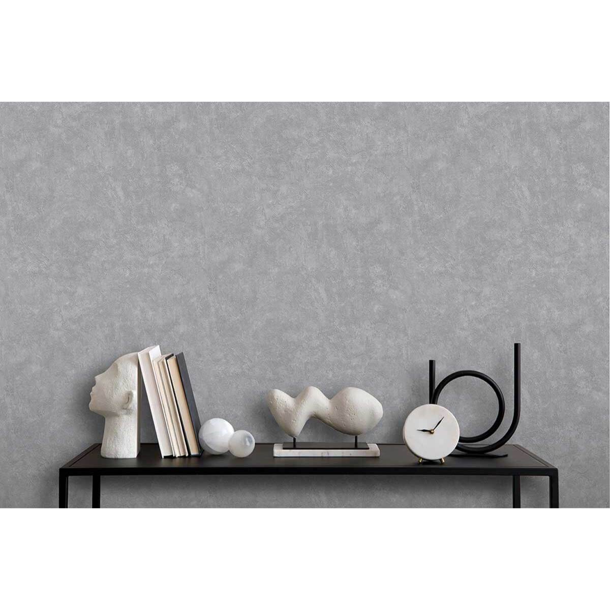 Papier peint texture gris minéral élégant