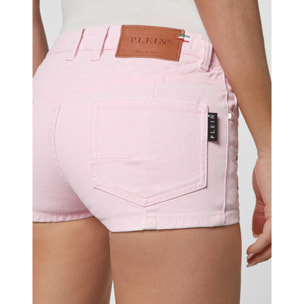 PHILIPP PLEIN Denim Shorts