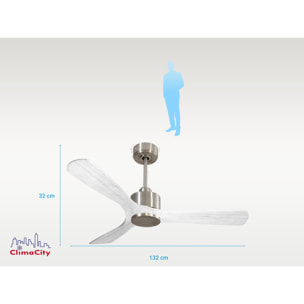 Ventilador de techo Wifi Motor DC Mando a Distancia Hypersilence Memoria NusaD132C0364997 No Name