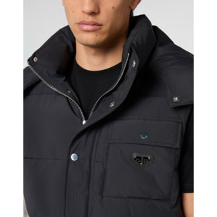 PHILIPP PLEIN Gilet imbottito in piuma GOTHIC PLEIN