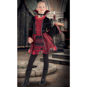 Costume Halloween Vampira Bambina Vampire Empress Taglia 4-6