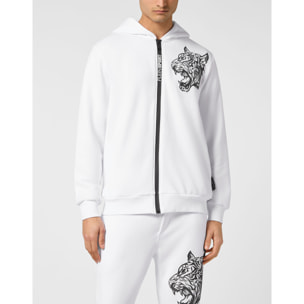 PLEIN SPORT Hooded Sweatjacket