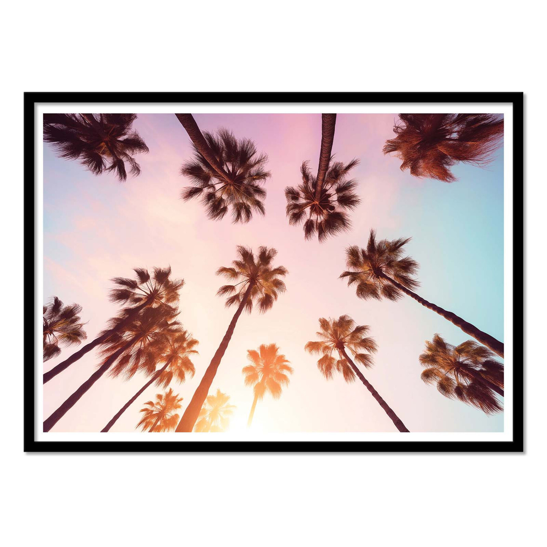 Affiche - Beverly Hills Sunset Palms - Philippe Hugonnard
