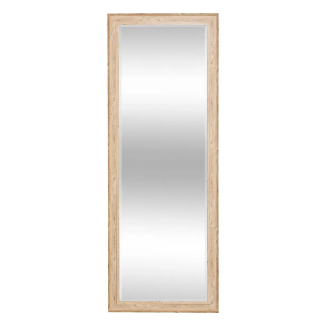 Miroir en cannage "Joanna" marron 195x72cm