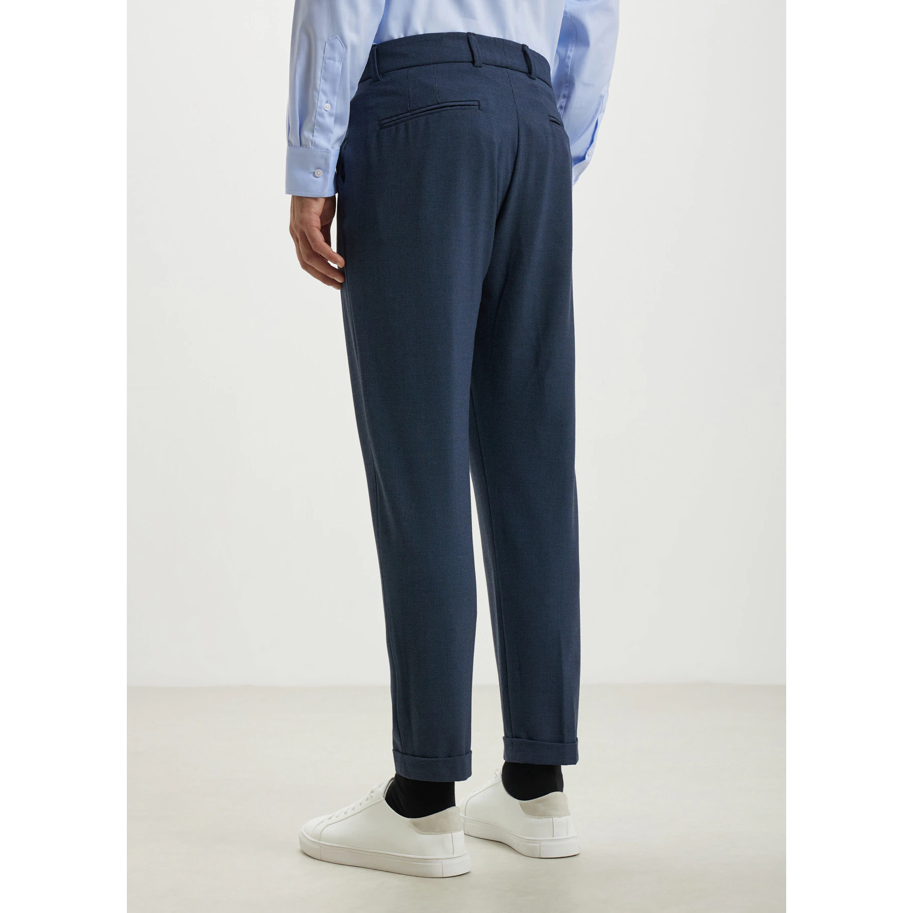 Pantalone in pied de poule