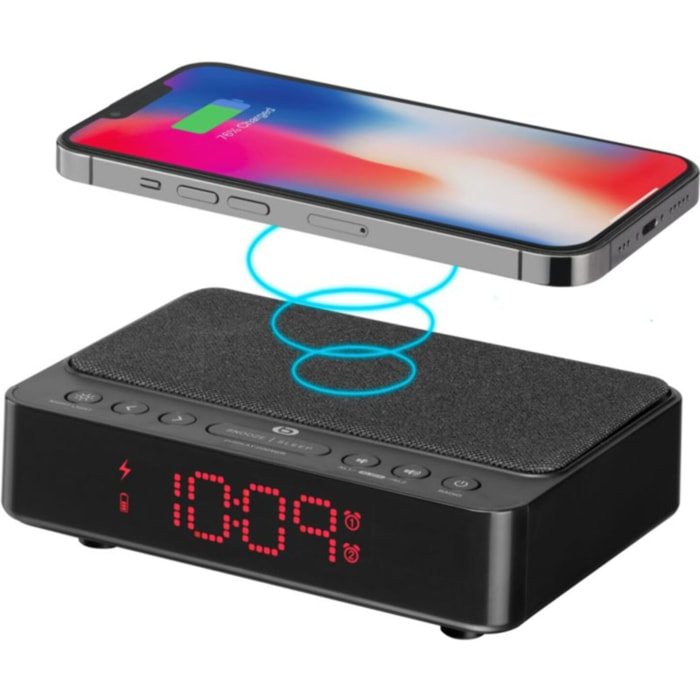 Radio réveil ESSENTIELB RRVI-100 Charge Induction