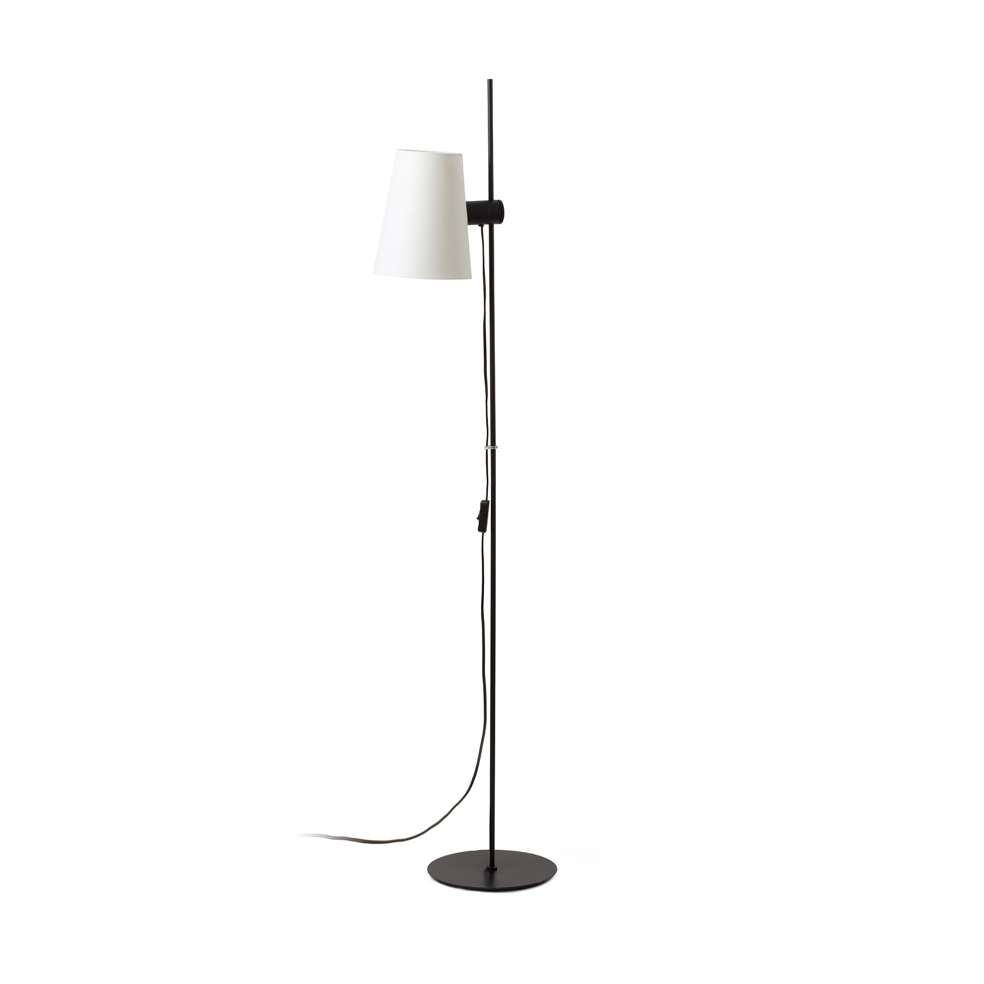 LUPE Lampadaire noire/beige