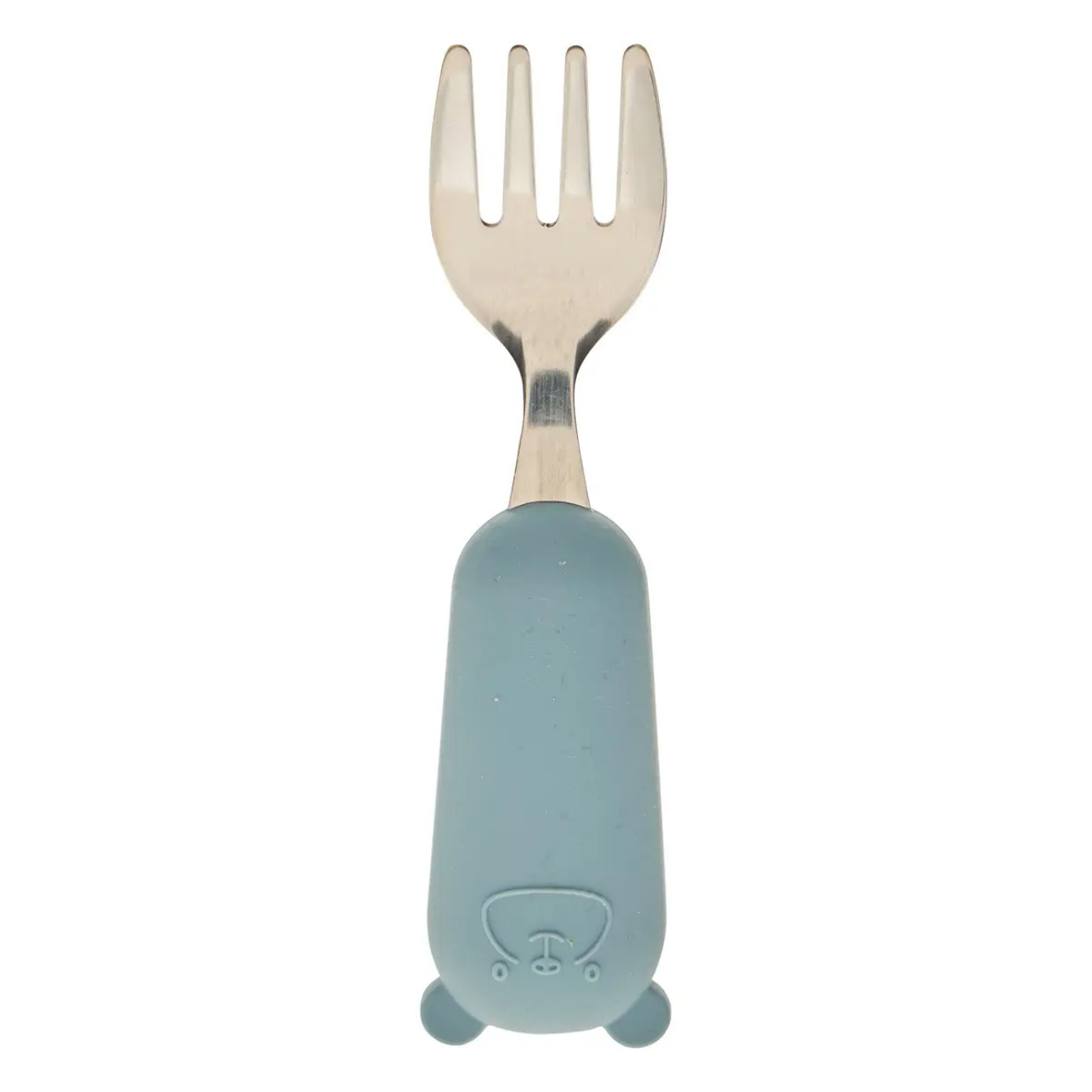 Set couverts cuillère et fourchette Yum l.16,5cm bleu