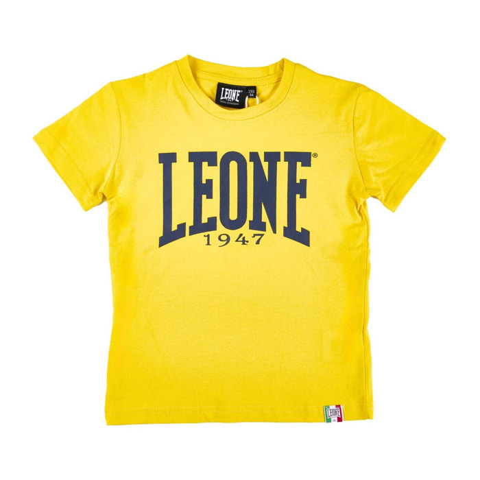 T-shirt Leone bambino con maniche corte Basic