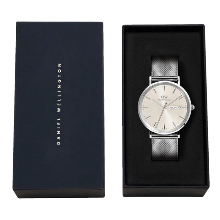 Reloj Daniel Wellington DW00100828 Hombre Analogico Cuarzo con Correa de Acero inoxidable