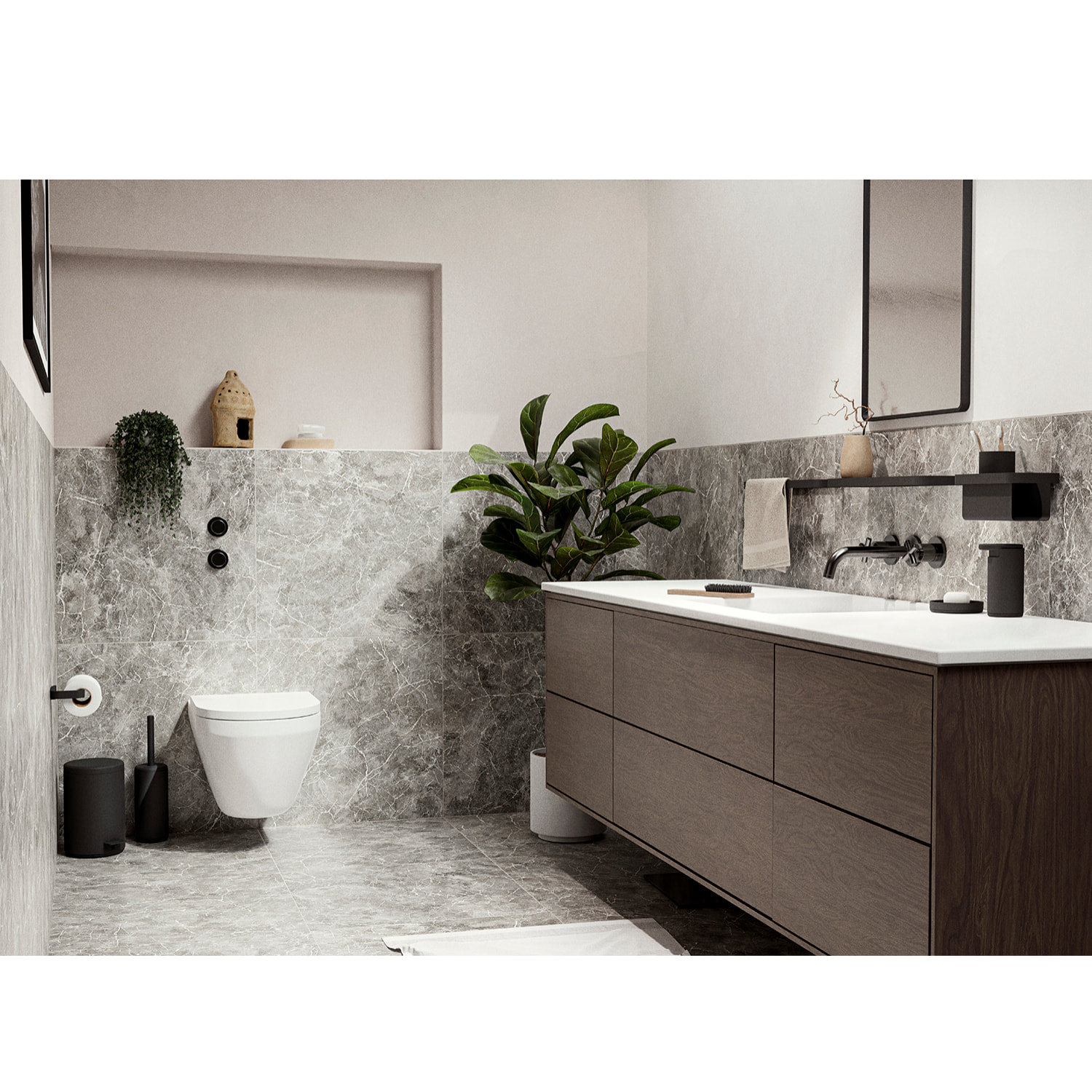 Brosse de toilette Rim