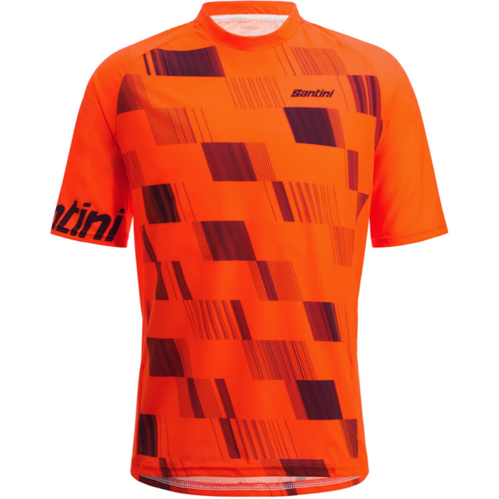 Fibra - Maillot Mtb - Orange - Homme
