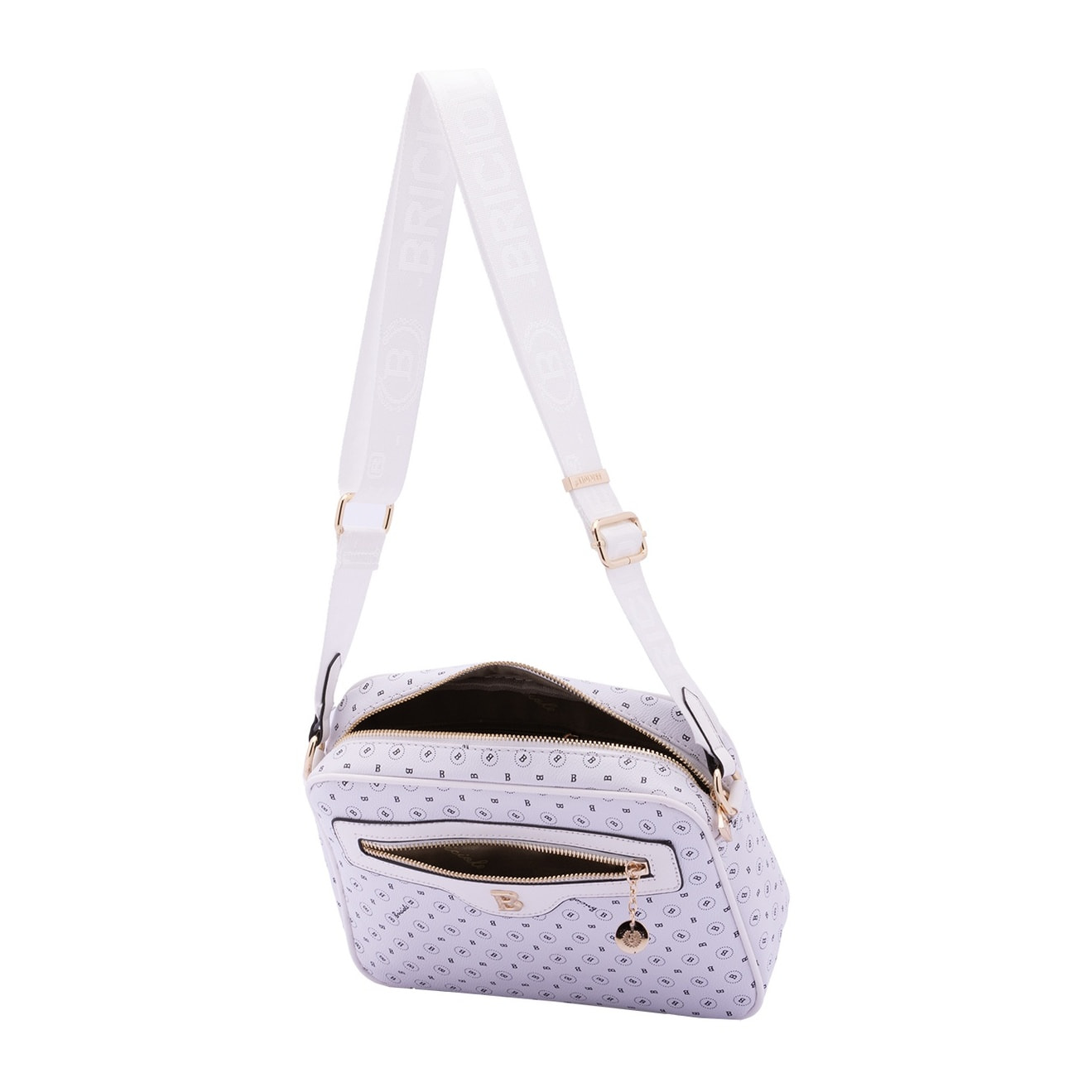 Borsa a tracolla da donna - Modello False - Ecopelle - 19.0 x 26.0 x 9.0 cm