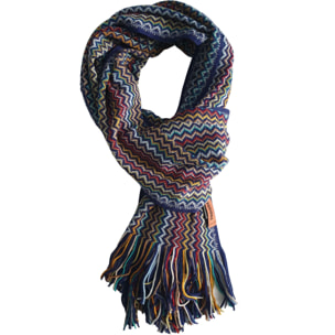 Sciarpa Unisex Missoni Blu SC39WMU8185003