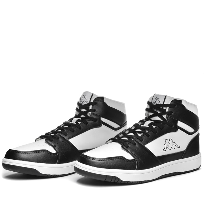 Kappa - Sneakers Uomo Donna Bianco - LOGO BASIL MD