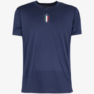 T-shirt Esercito padel blu uomo