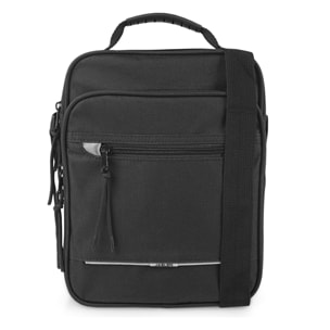 Bandolera Hombre Textil Jaslen Norwich Negro