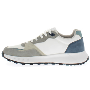 Armata di Mare Scarpe Uomo Sneakers Casual Stringate con Soletta Rimovibile in Memory Foam AMU S25D736 Off White