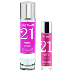 Set caravan perfume de mujer nº21 150ml+30ml