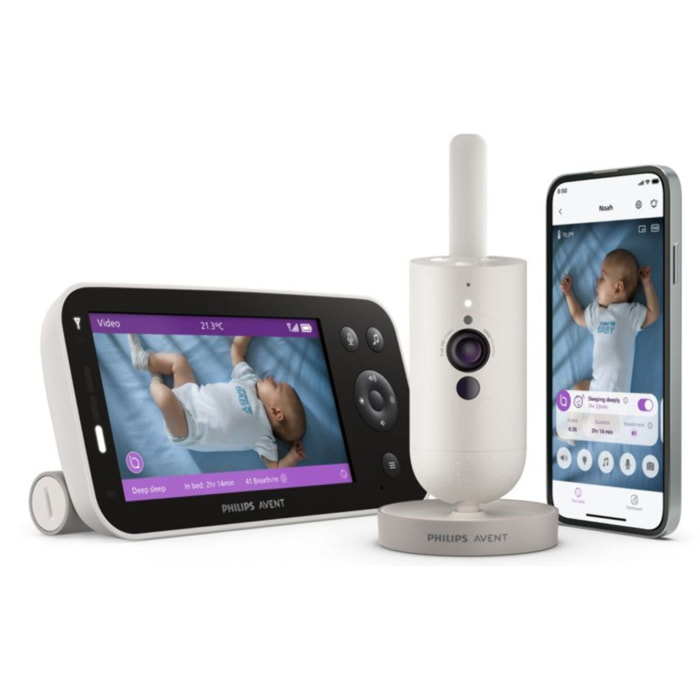 Babyphone PHILIPS AVENT Premium Connecté SCD971/26