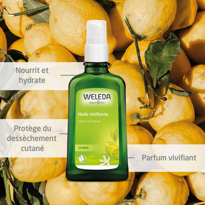 WELEDA - Huile vivifiante au Citrus - 100 ml