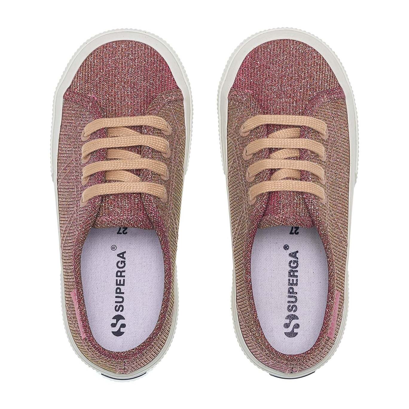 Superga - Bambina Rosso - 3750 KIDS JERSEY LAME LEGGERA